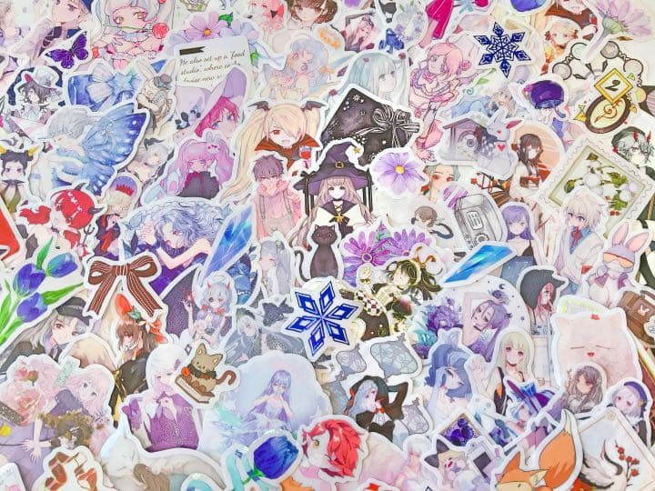 チェリー☆様ご確認用です⭐️人物マステフレークシール( ⸝⸝•ᴗ•⸝⸝ )