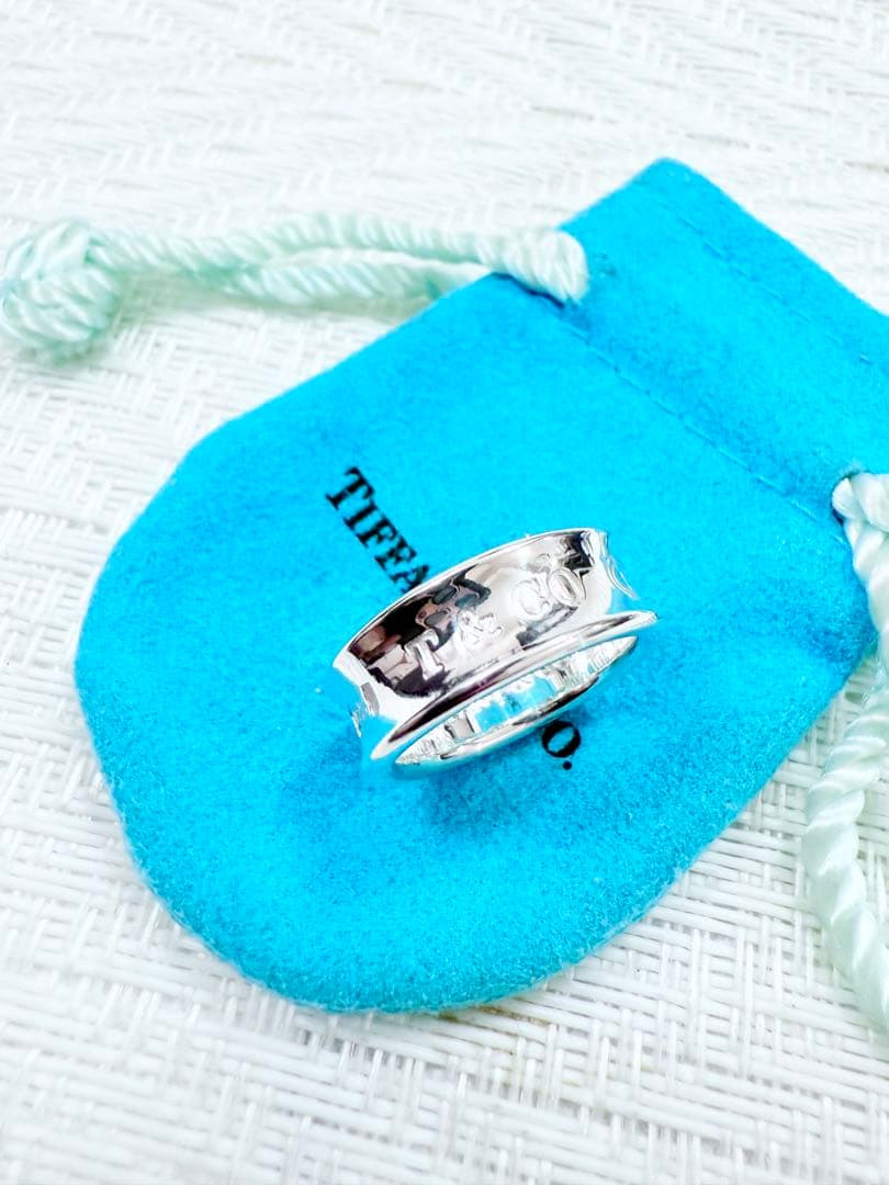 ティファニー　ナローリング　指輪　10.5号　研磨済み　1837 TIFFANY