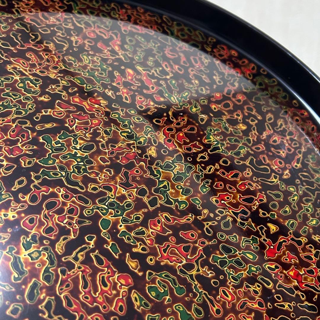 【津軽塗り　七々子塗り　漆器】重箱☀︎弁当☀︎菓子入れ☀︎お盆等10点セット