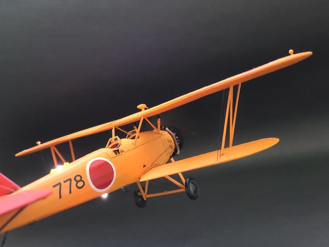 九三式陸上中間練習機 リアルモーターライズ 1/32完成品