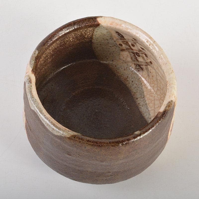 茶道具　織部焼　黒織部茶碗　時代箱　V　6826