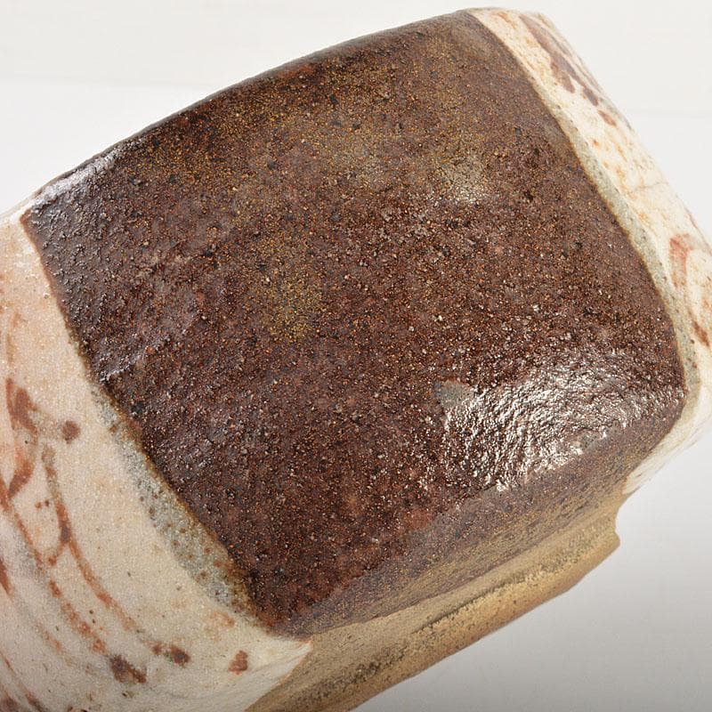 茶道具　織部焼　黒織部茶碗　時代箱　V　6826