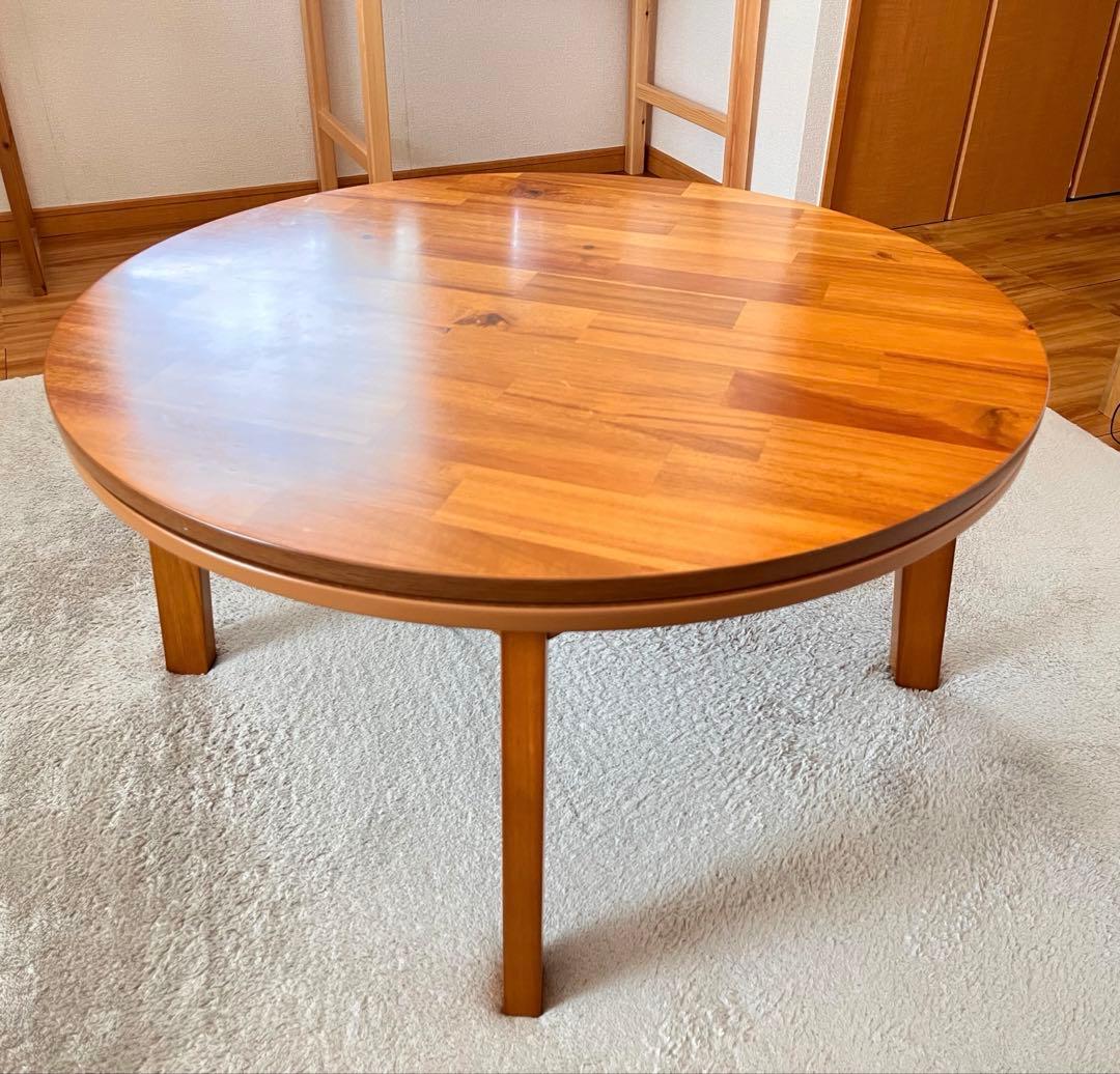 こたつセット　継ぎ脚　こたつテーブル　ちゃぶ台　80cm