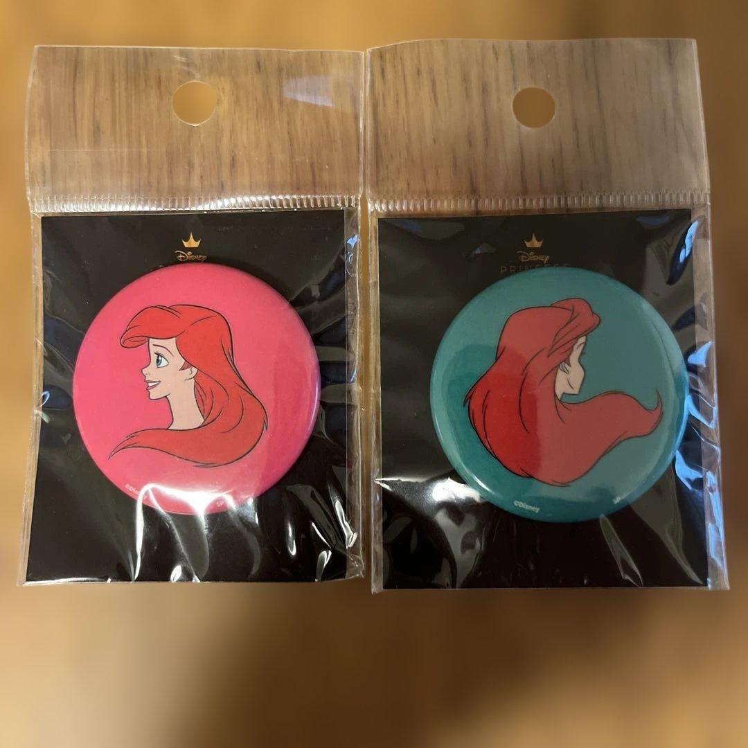 グラニフpu限定ディズニープリンセス缶バッチ 缶バッジ