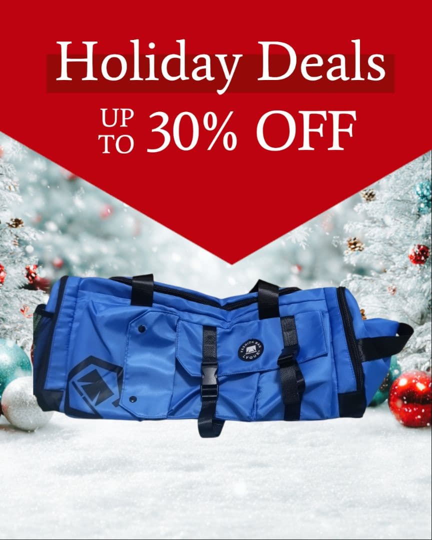 FIRM ABS ボストンバッグ 青