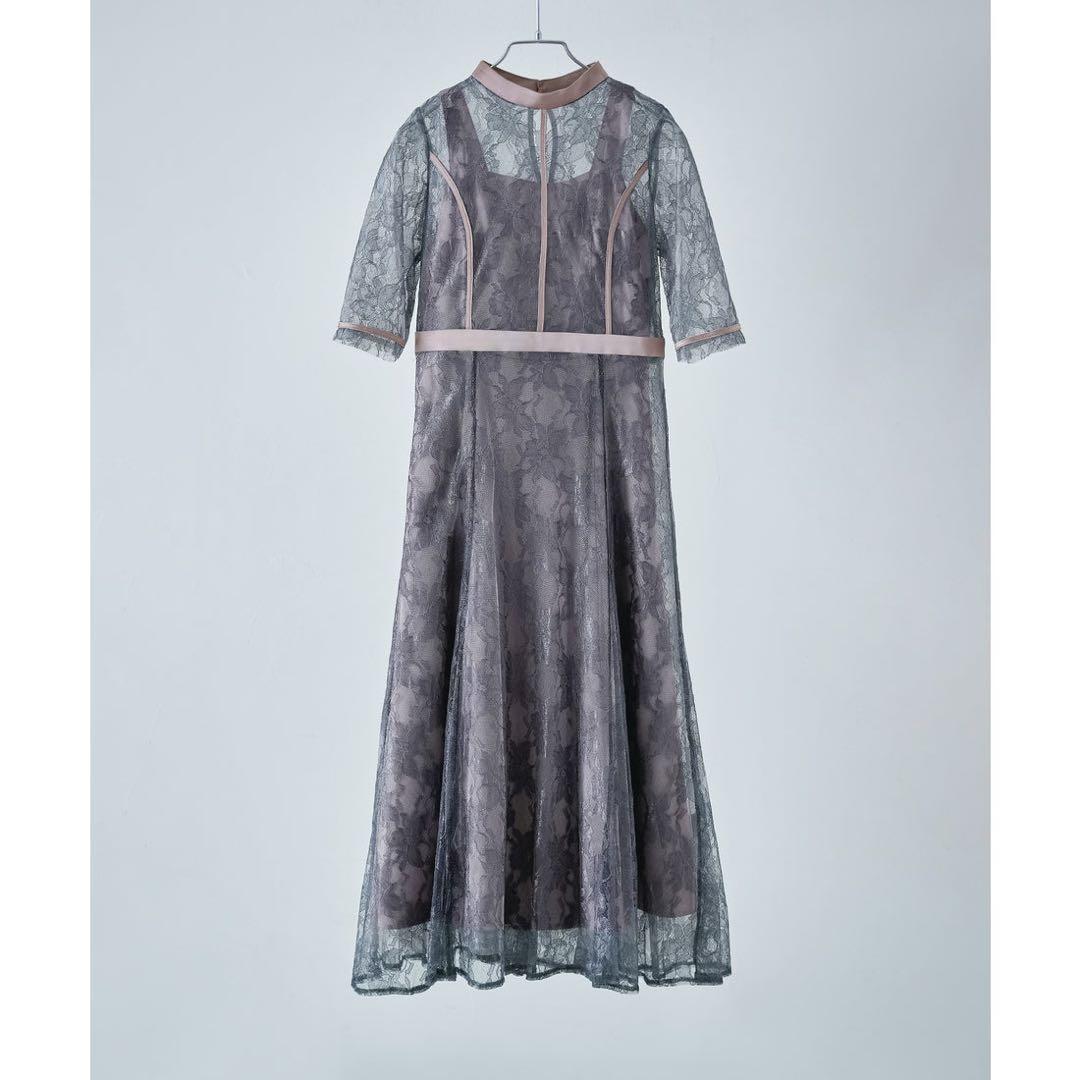 1★新品タグ付き★ドリードール ラッセルレースパイピングレイヤードドレス