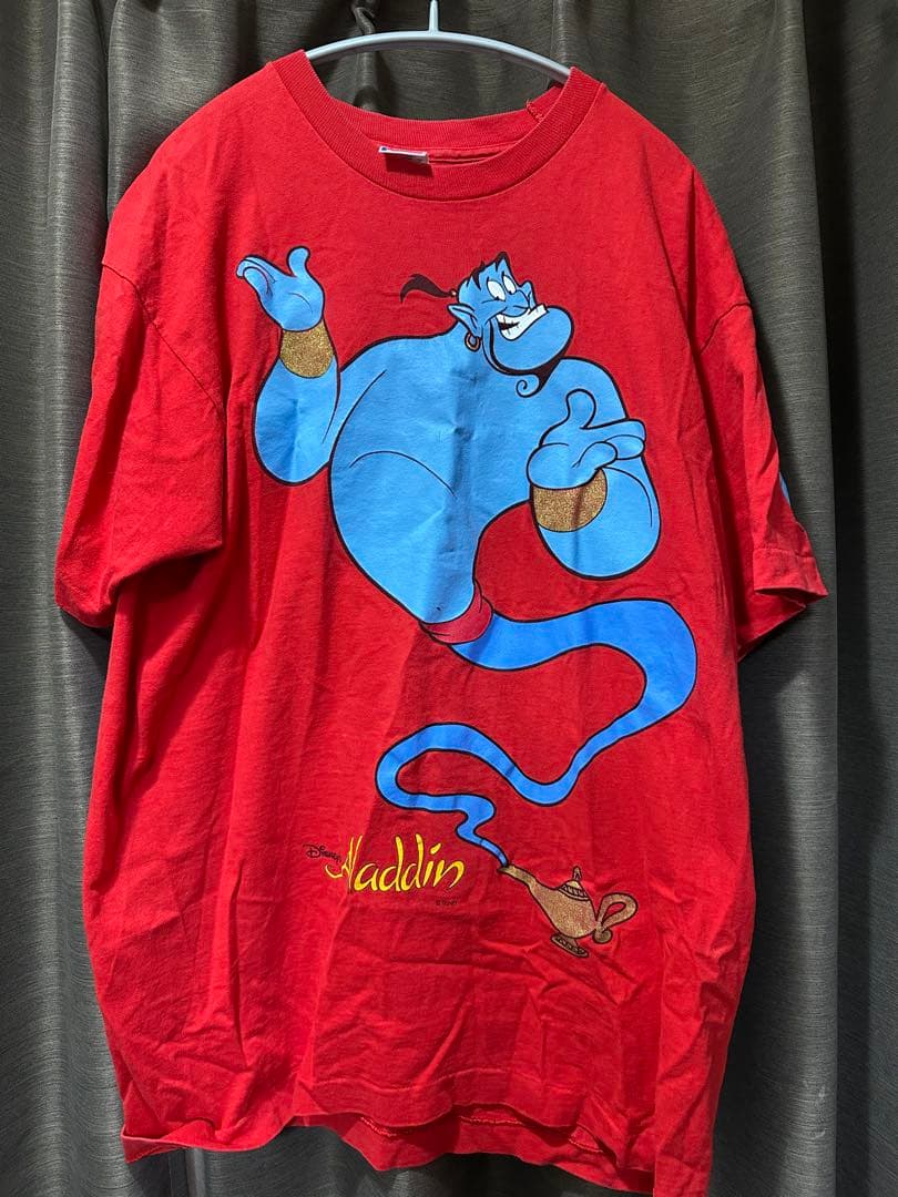 G*〼様 古着 90s USA製 Disney Aladdin アラジン ジーニ