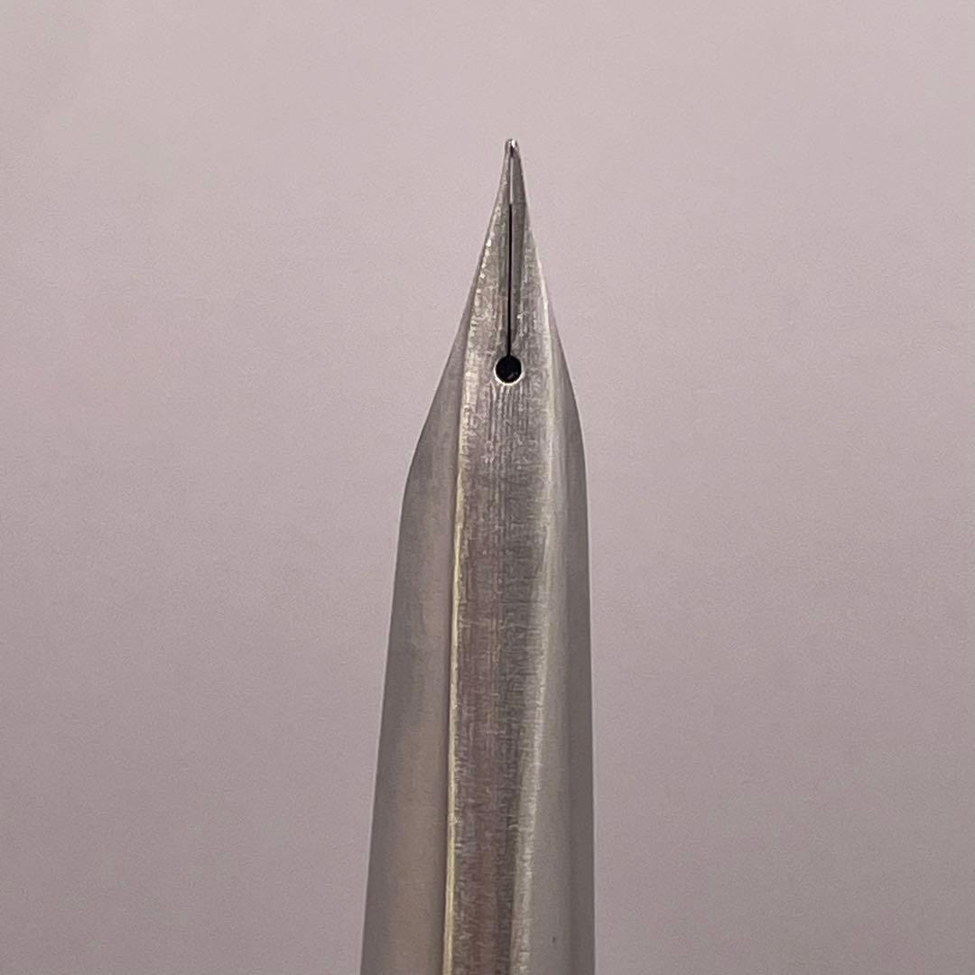 PE833□PILOT パイロット 万年筆 ミュー ステンレス 短軸