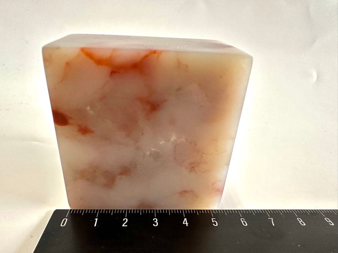 【螭虎献芝】 古獣　美品　ラオス 老挝 水凍　印材 落款 遊印 雅号　大材