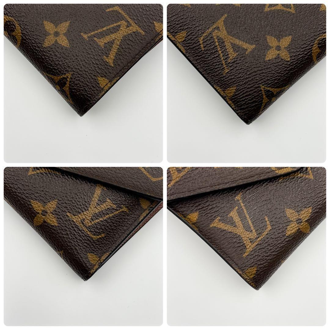 現行モデル★綺麗★ルイヴィトン モノグラム ヴィクトリーヌ 三つ折り財布