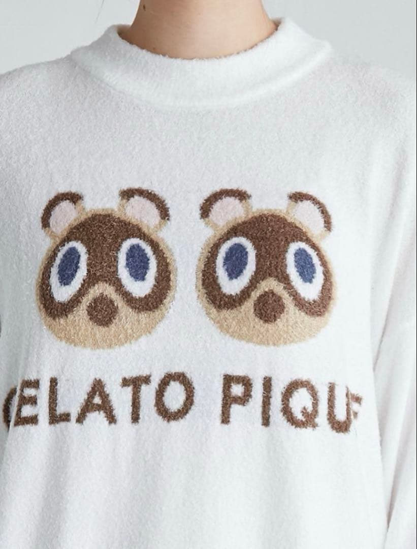 【ジェラートピケ】つぶまめジャガードプルオーバー＆ショートパンツ／２点セット