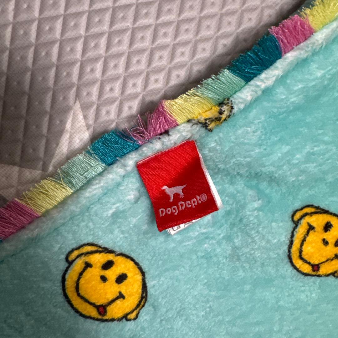 Dog Dept カフェマート＋ストレッチフリースチェックロンパース　Mサイズ