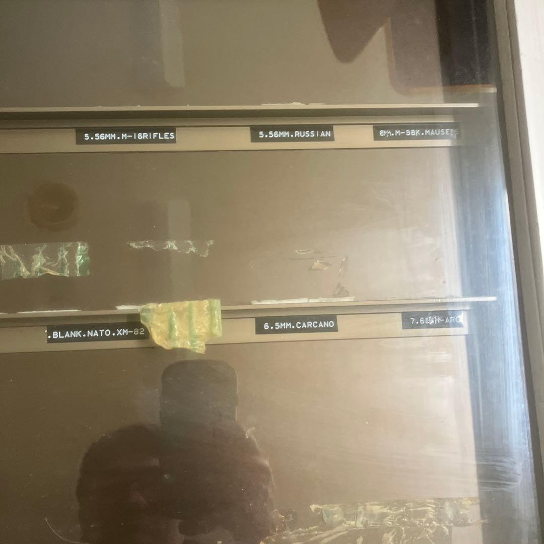 5.56mm 7.62mm cal.45 etcショーケース
