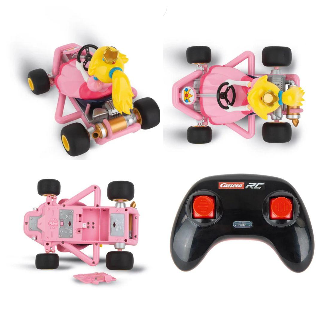 新品ラジコン マリオカート レーシングカート R/C マリオ & ピーチ姫 ２台