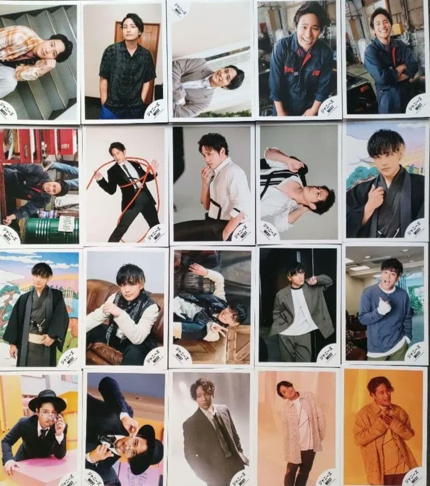 桐山照史 ジャニーズWEST WEST. 公式写真 ① ソロ 個人のみ
