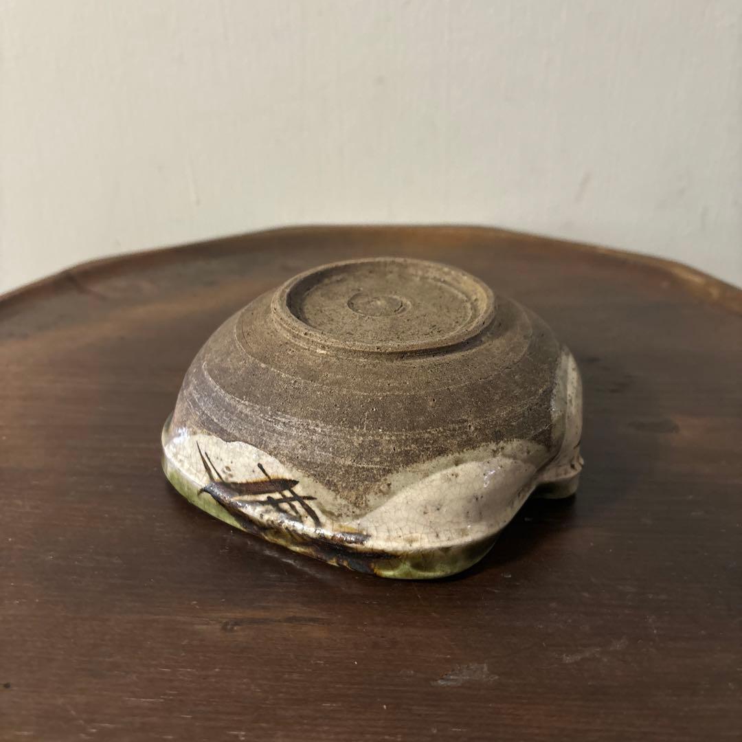 時代織部　向付け　美濃　瀬戸　古美術　茶道具　懐石　酒器　志野　唐津　備前　李朝