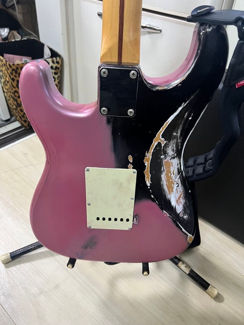 フジゲン　suhrピックアップ レリック加工、 エレキギター