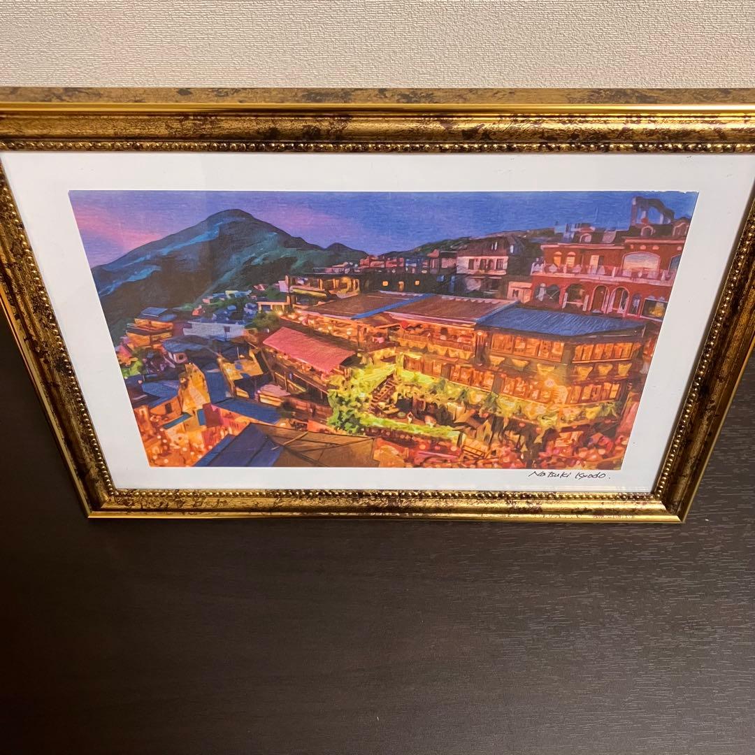 ジブリアート13千と千尋の神隠し「Asian Night」32.7㎝×24.0㎝