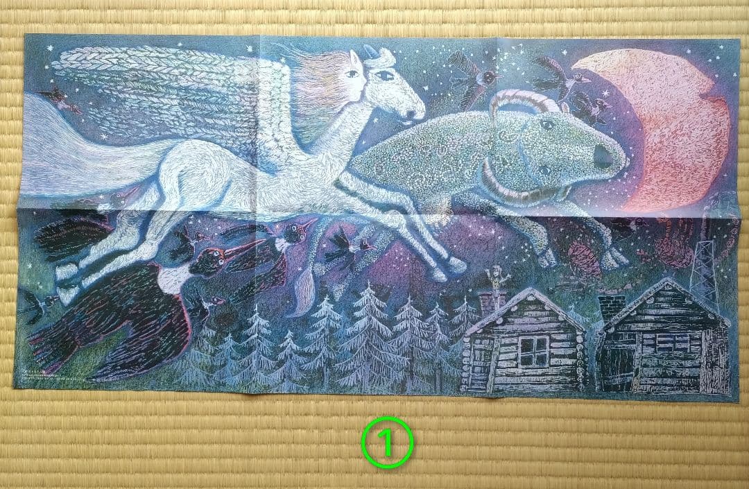 魔女の宅急便　 ポスター２点+他、計７点セット　当時アニメージュ付録