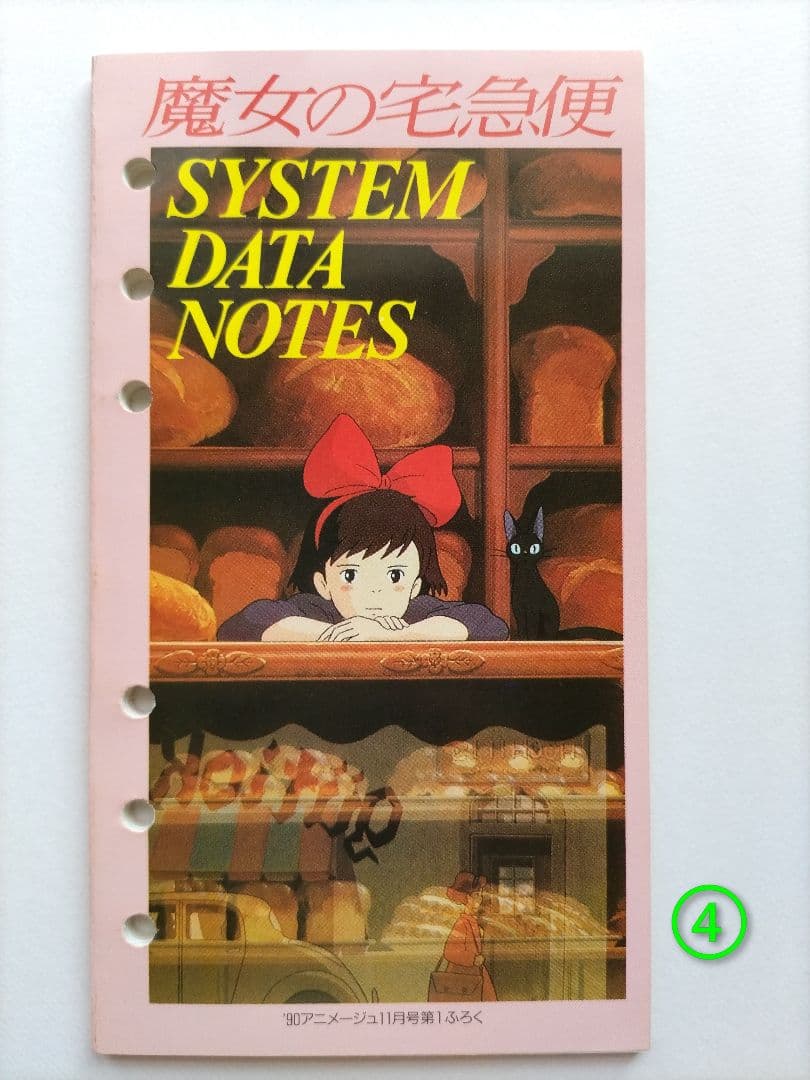 魔女の宅急便　 ポスター２点+他、計７点セット　当時アニメージュ付録