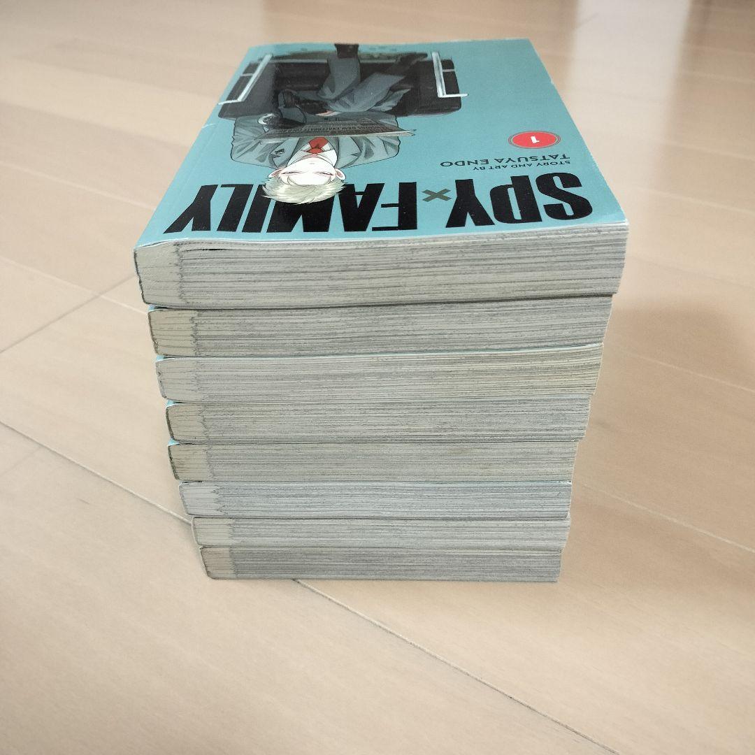 英語版　SPY×FAMILY　1-8　8冊セット