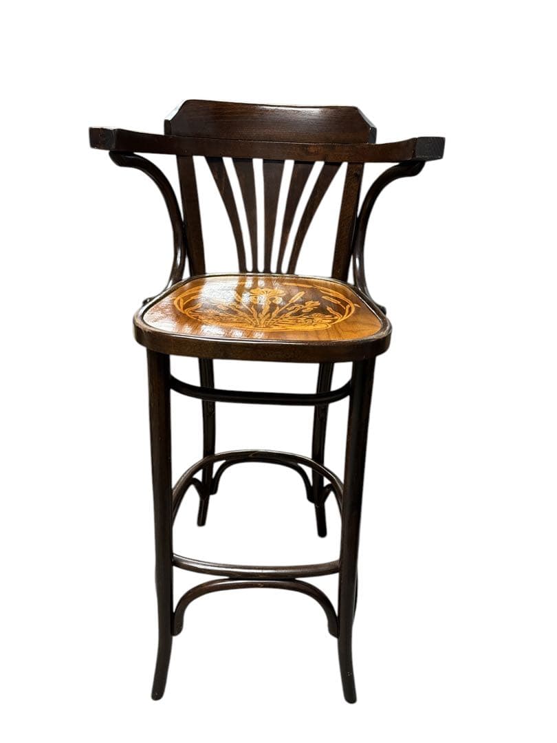 アンティーク　ベントウッドスツール カウンターチェ