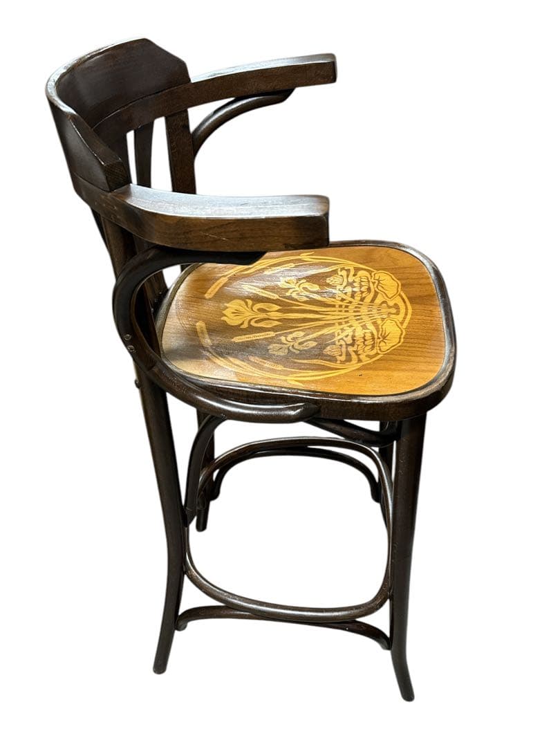 アンティーク　ベントウッドスツール カウンターチェ