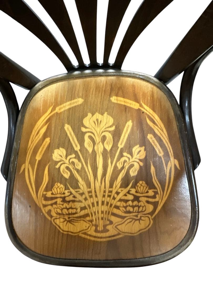 アンティーク　ベントウッドスツール カウンターチェ