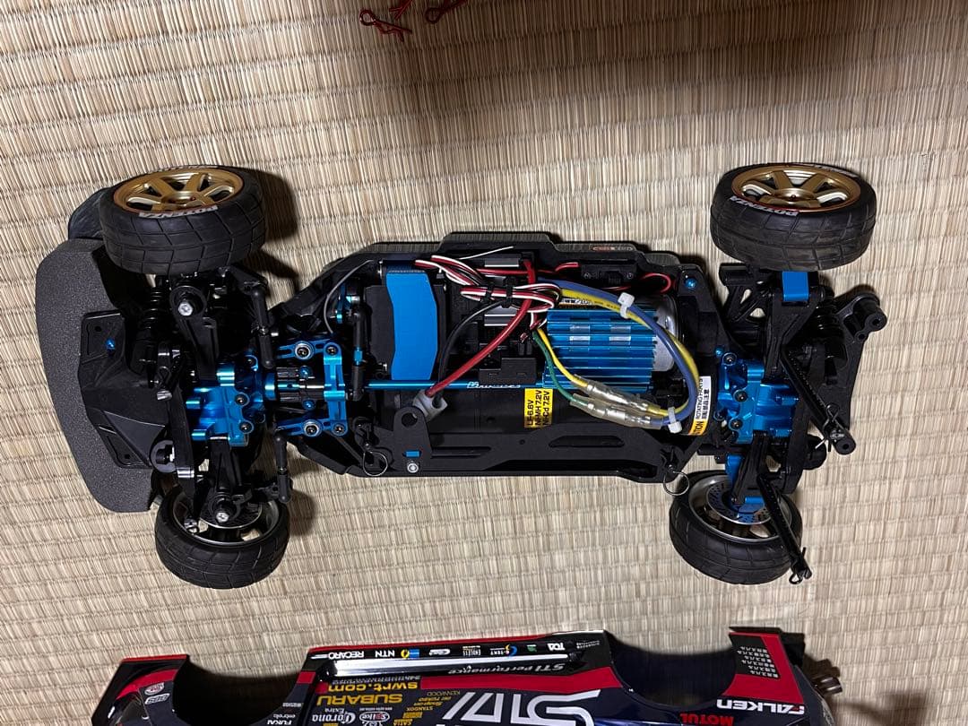 タミヤ　TT-02 ラジコンカー　SUBARU WRX STI まとめ売り