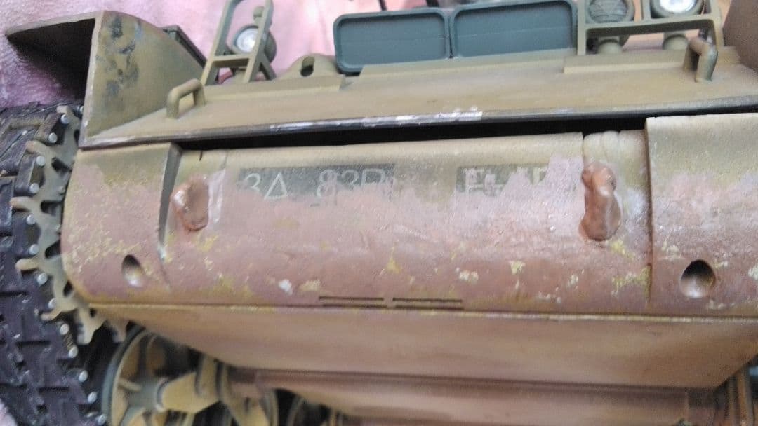 1/6ラジコン戦車　WWⅡ　M5A1　4チャンネルプロポ付