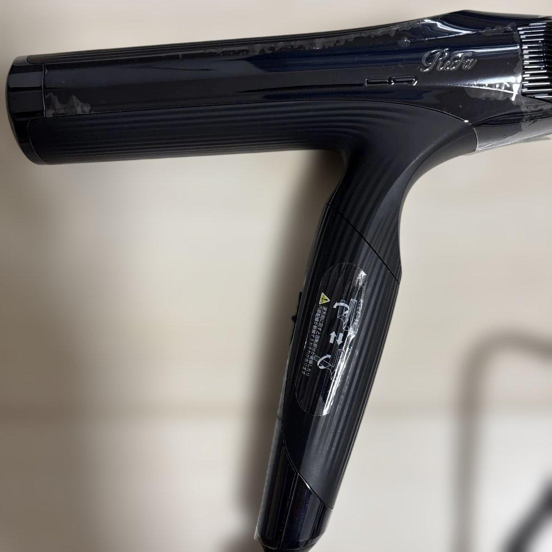 ReFa ヘアドライヤー ブラック+ クドライヤスマートホルダー