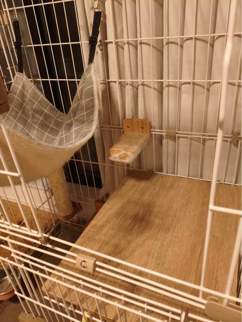 【掲載延長】ウッディキャットケージ 2段 PWCR-962V