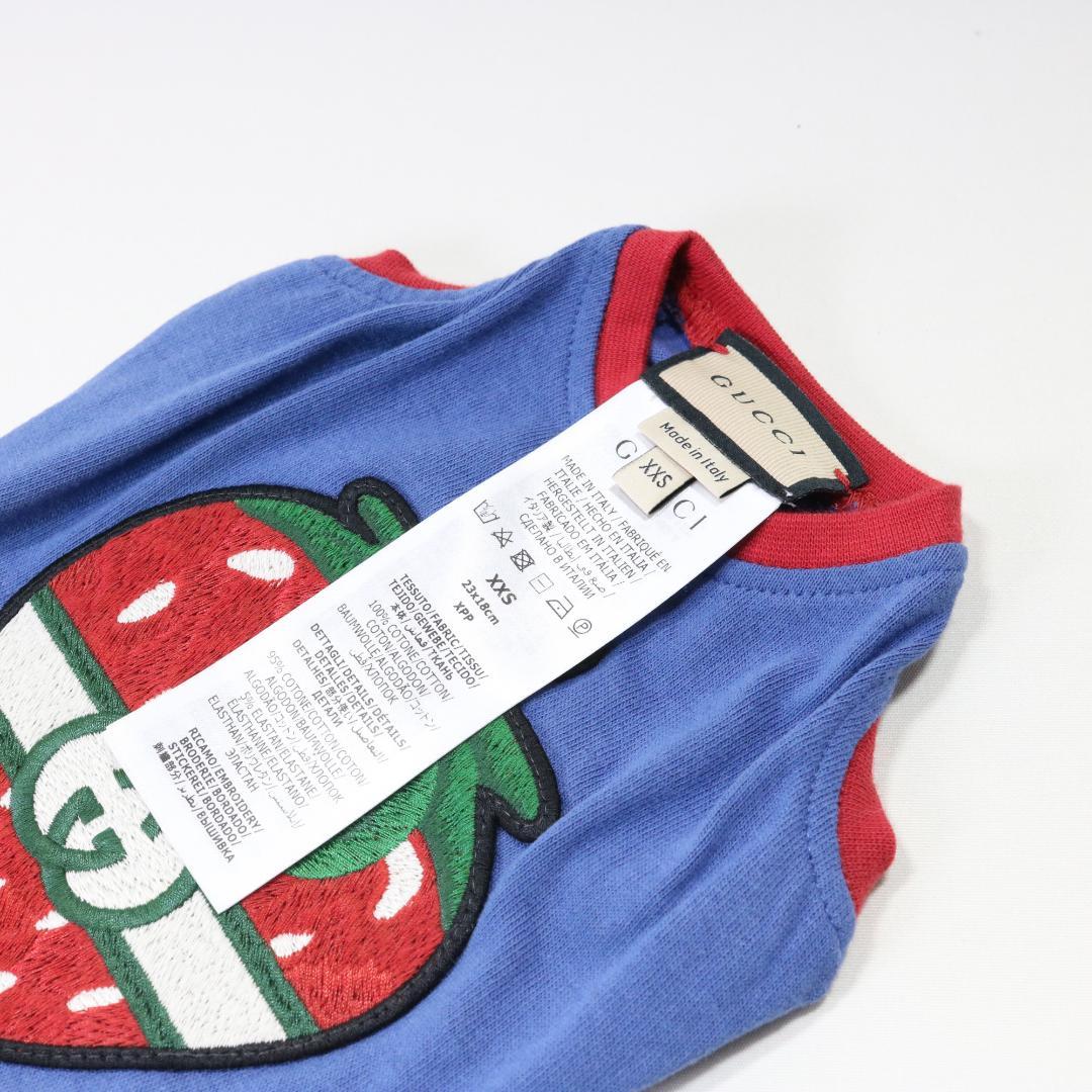 【良品】GUCCI ドッグウェア 犬服 XXSサイズ イタリア製 正規品