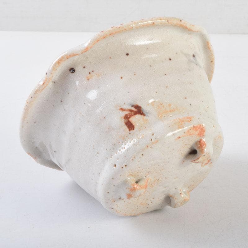 和食器　茶懐石　志野焼　加藤十右衛門　向付　五客　共箱　C　9015