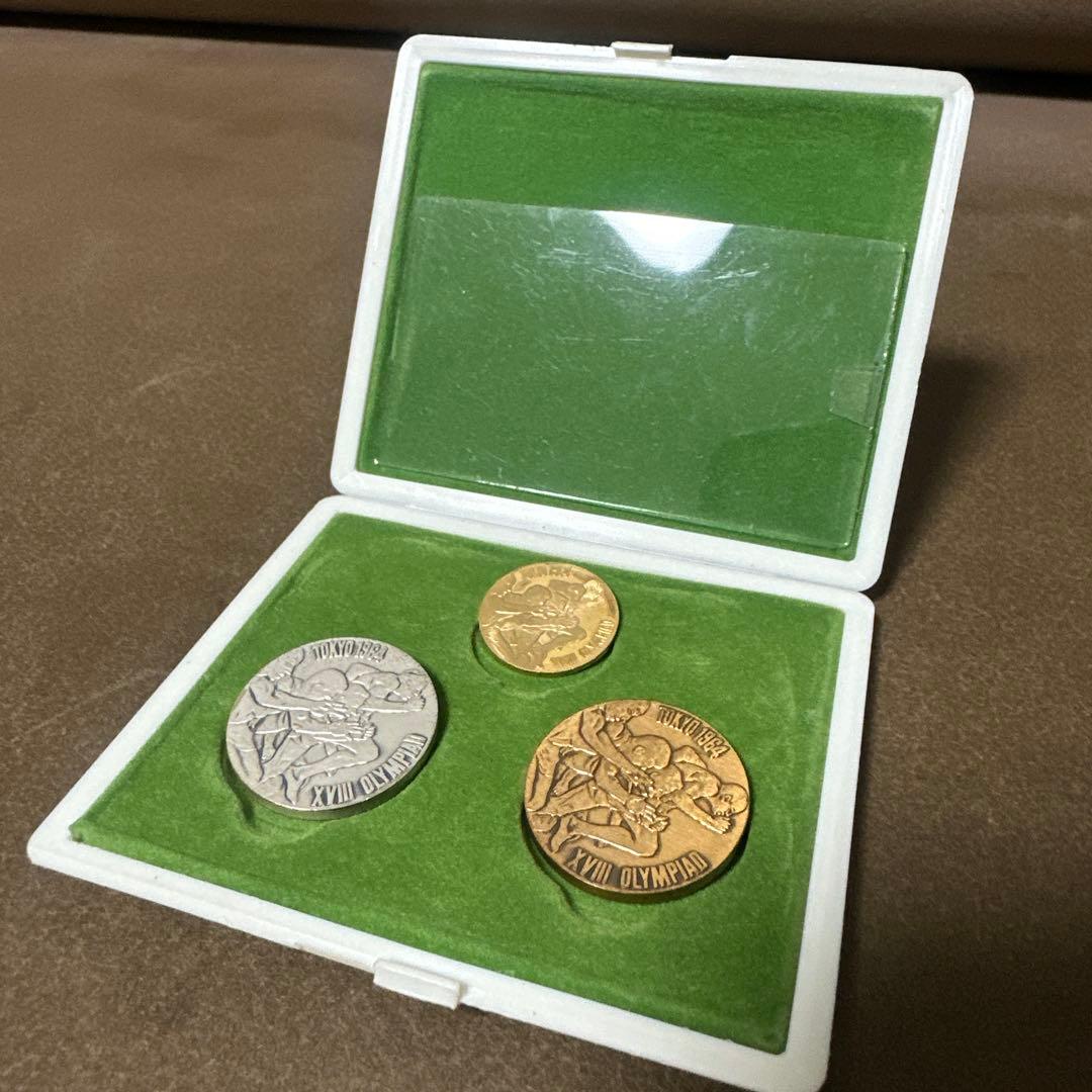 1964年 東京オリンピック 記念メダル 金 銀 銅 セット