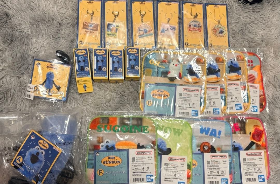 パペットスンスン バンダイナムコ一番くじ まとめ売り(バラ売り可能)