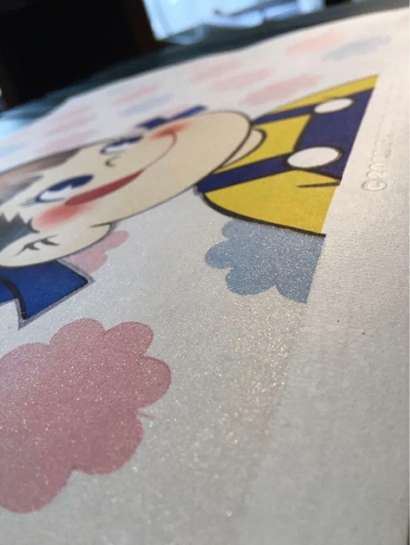 【新品/70枚限定】ミルキー70周年 江戸木版画 浮世絵 ペコちゃん 花柄