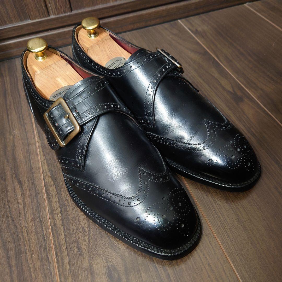 【希少品】旧チャーチ マスタークラス シングルモンク フルブローグ 7F