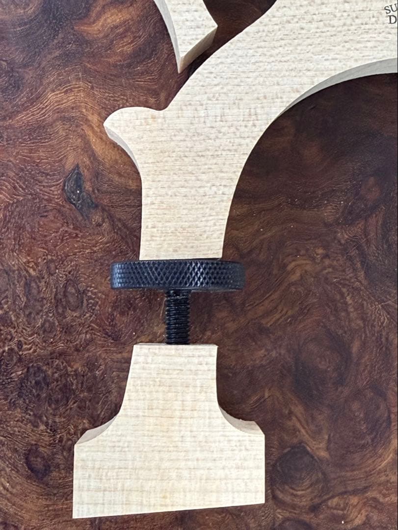 【新品】ウッドベース用 アジャスター付き駒（3/4）フランス製！