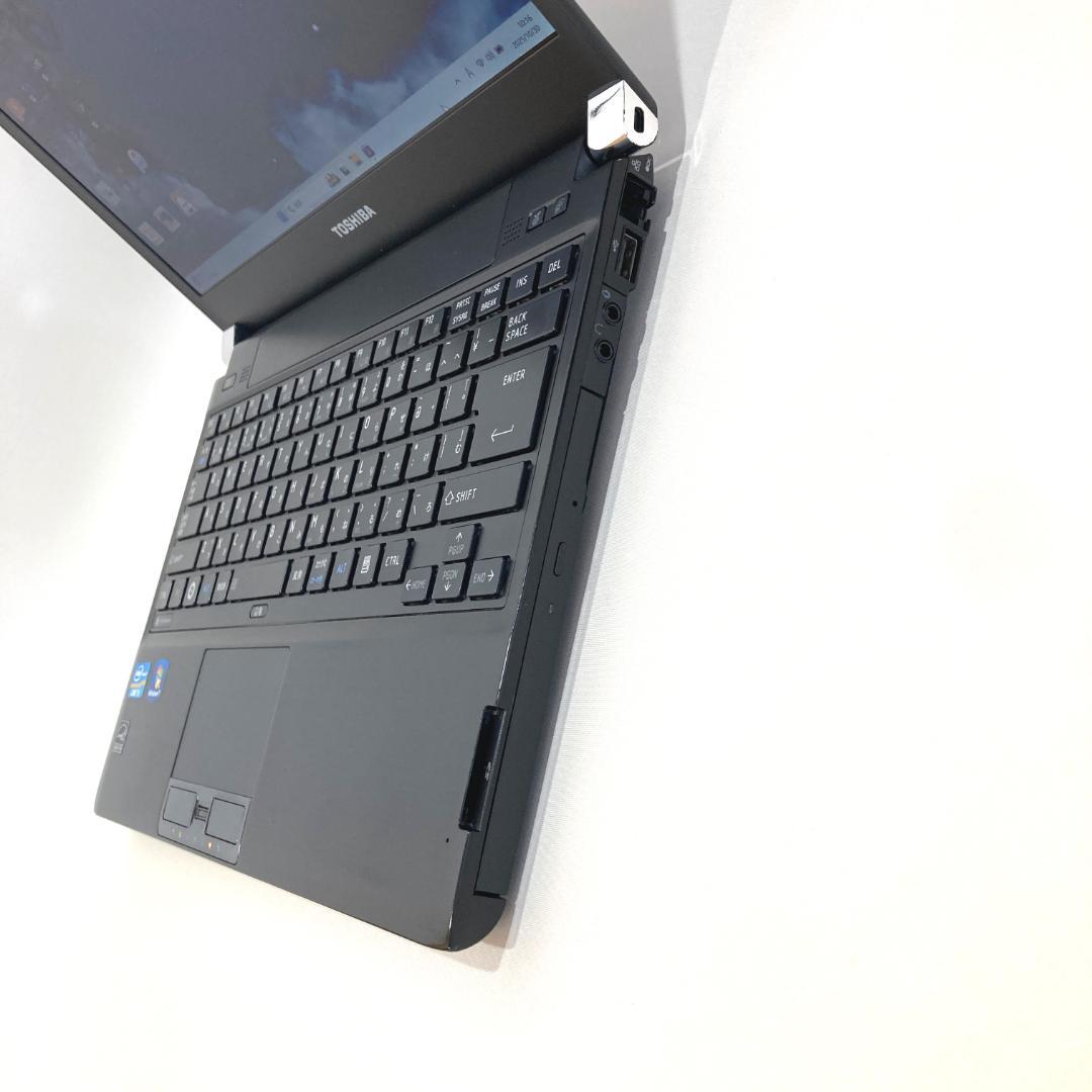 初心者✨快速i5・DVD・コンパクト✨黒✨すぐ使えるノートパソコン◇T361-2