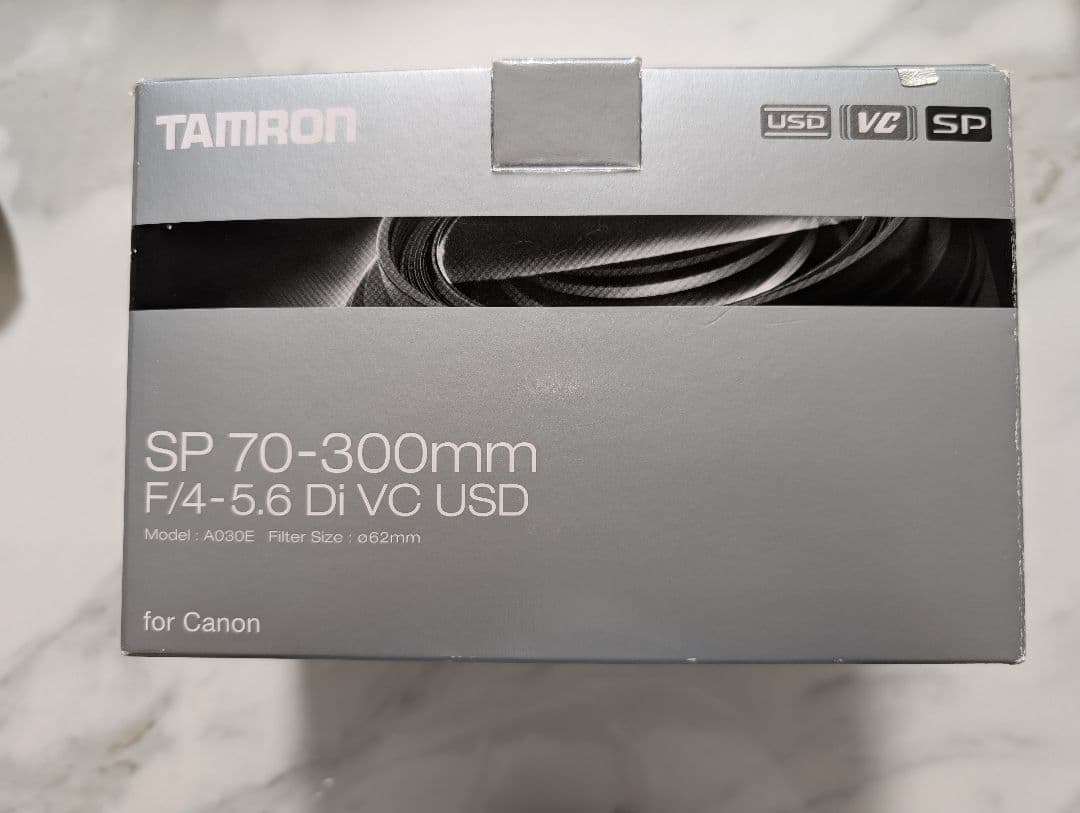 新品級 TAMRON SP70-300mm VC USD Canon A030E