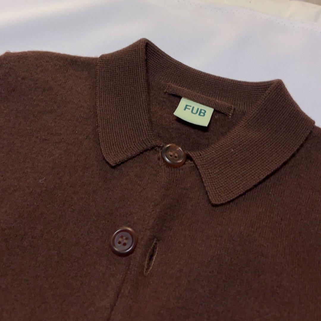 コート fub felted coat brown 6y