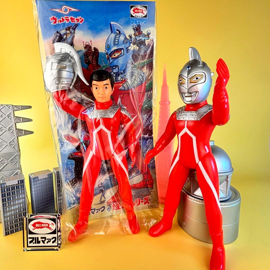 ブルマァク マスク取れ ウルトラセブン 大　新品・未開封品