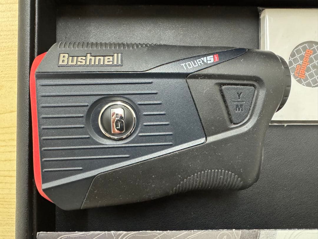 1/6（火）で出品終了します‼️ Bushnell Tour V5 ゴルフ用距離計