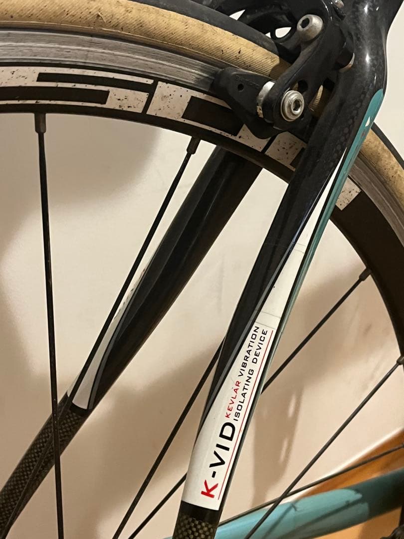 シーザリオ　Bianchi Nirone ロードバイク 水色