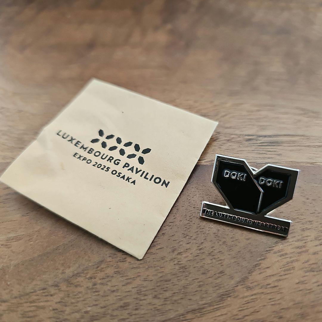 【非売品】大阪関西万博　外国館　ルクセンブルク館　ピンバッジ