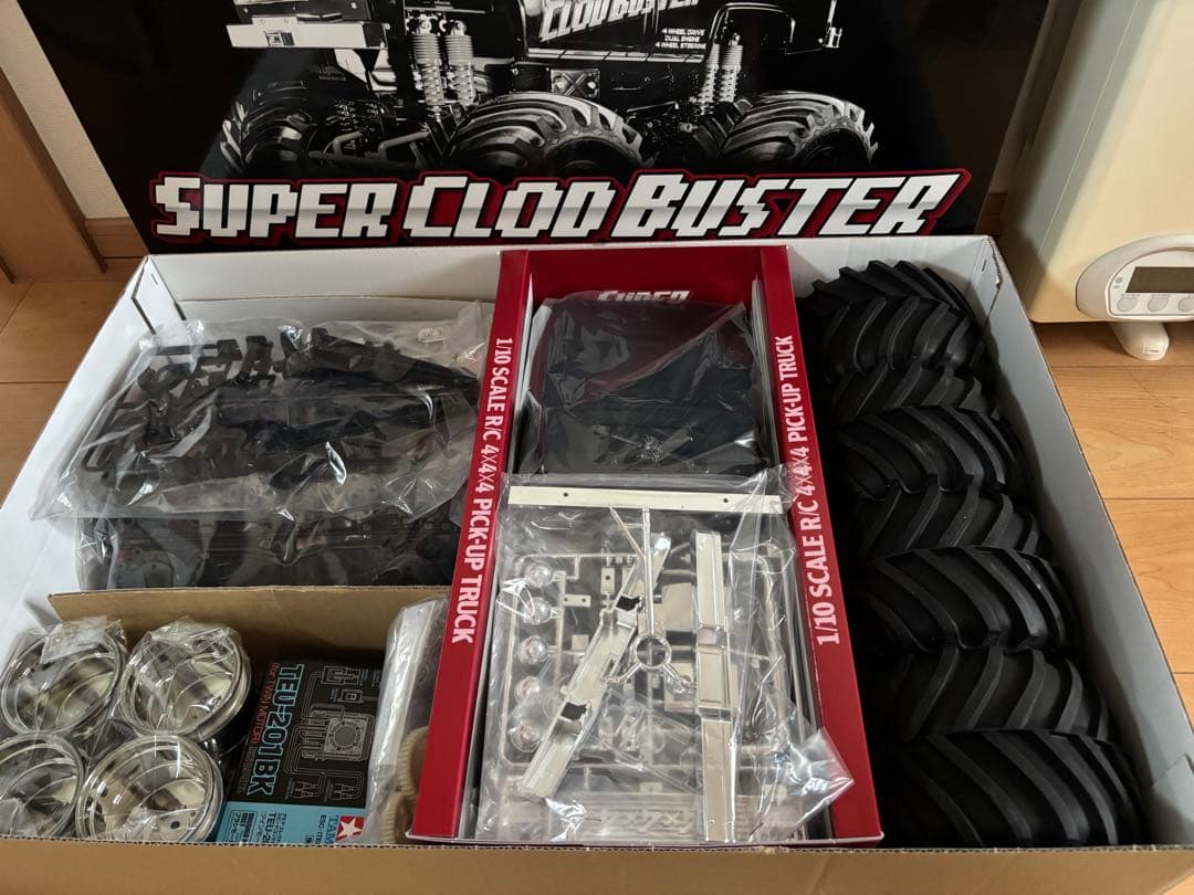 2*父様 【ベアリング付き！】タミヤ スーパークラッドバスター ブラック エディ