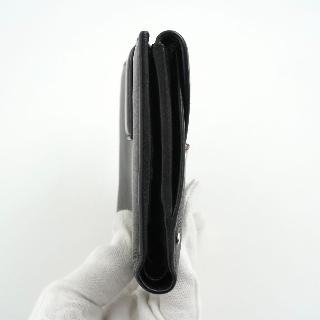 ✨極上美品・箱付き✨　サルヴァトーレフェラガモ　ミニ財布　ガンチーニ　レザー　黒