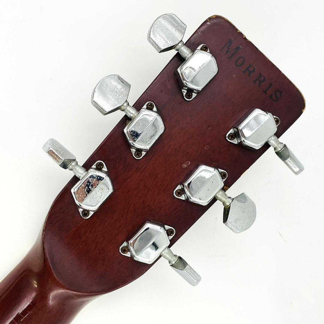 Morris W-20 トップ単板 低弦高 1970年代 ビンテージ【整備品】