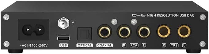 【開封済み・未使用】S.M.S.L　D-6　DAC　オーディオ　コンバーター